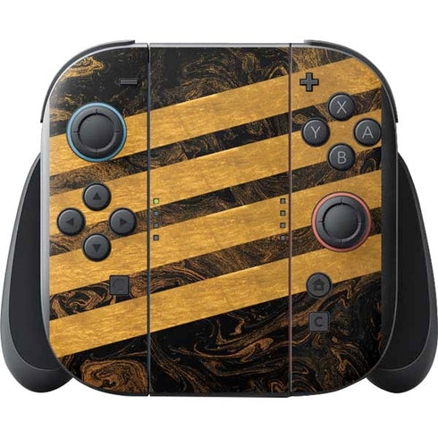 Striped Marble Nintendo Switch 2 (2025) with Joy-Con Skin